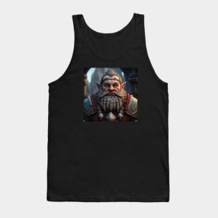 Realm of the Dwarven Monarch Tank Top